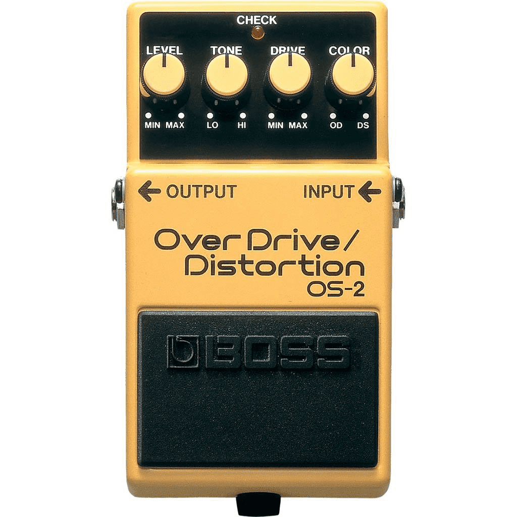 BOSS OS-2 OVERDRIVE/ DISTORTION EFFECTS PEDAL • Stothers Music and